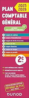 Plan comptable général - PCG - 2025-2026: Liste intégrale des comptes